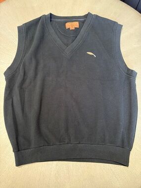 Vintage Bob Timberlake 100% Cotton Knit Sweater Vest - Made in USA